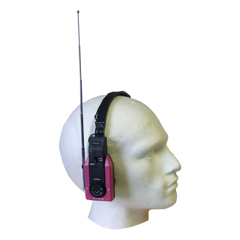 International AM/FM Mini Headphone Radio