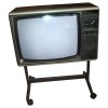 Mitsubishi Colour Wooden Case TV Receiver Hire