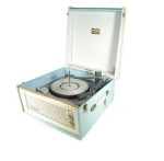 Dansette Bermuda MK1 - Baby Blue & White