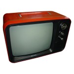 Hitachi Red Portable TV - F-54G-311