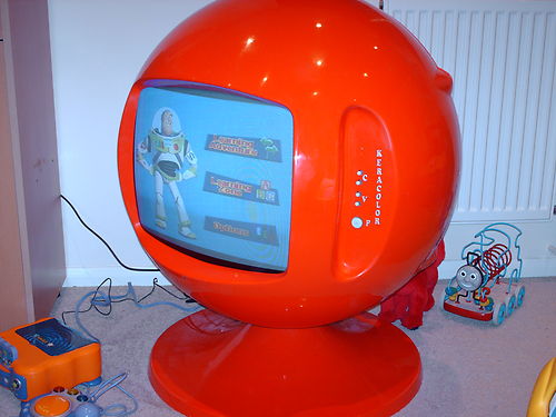 Keracolor Sphere TV - Classic 70's Ball Television