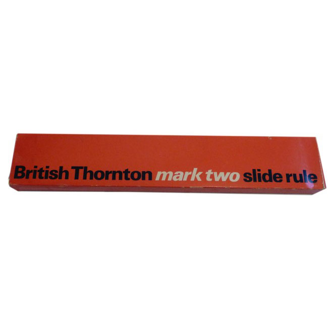 British Thornton Mark Two Slide Rule