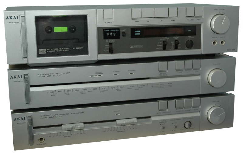 Akai Silver Stack System Hi-Fi