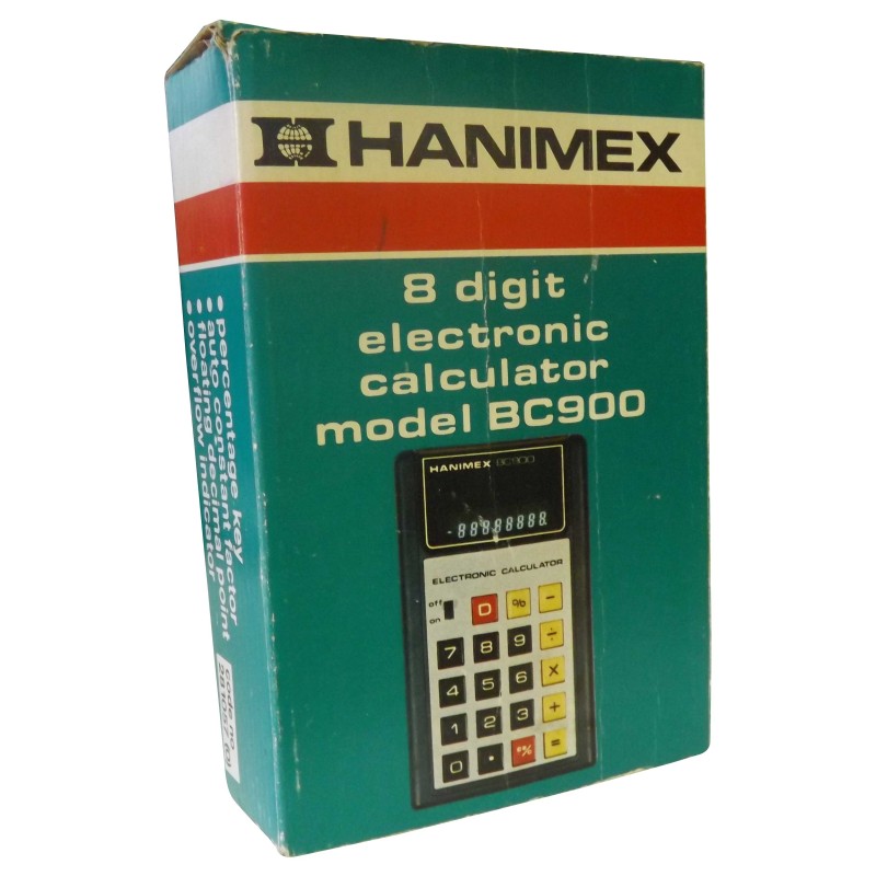 Hanimex BC900 8 Digit Electronic Calculator