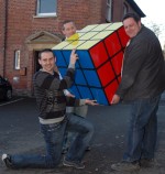 Picture of Giant Rubik's Cube